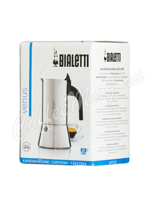 Гейзерная кофеварка Bialetti Venus Elegance 2 порции 1698