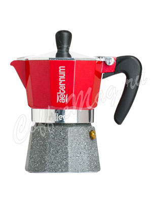 Гейзерная кофеварка Bialetti Aeternum Allegra Petra Rouge 3 порции 120 мл 5692