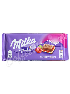 Milka Шоколад Raspberry Cream, плитка 100г