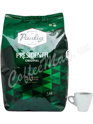 Кофе Paulig Presidentti Original в зёрнах 1 кг