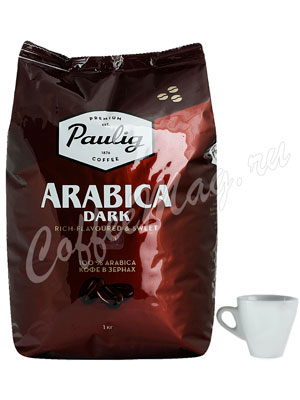 Кофе Paulig в зернах Arabica Dark 1 кг