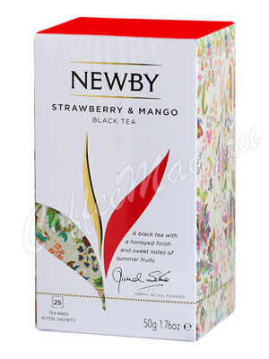 Чай Newby фруктовый Клубника и манго 25 пак