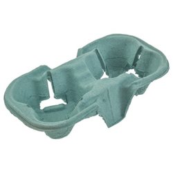 Держатель для стаканов более 140 мл Cup Holder зеленый на 2 шт. ( 150 шт. в коробе )