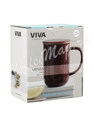 VIVA MINIMA Чайная кружка с ситечком 0,5 л (V77502) Белый