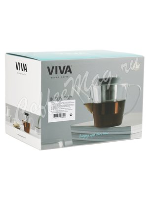 VIVA INFUSION Чайник стеклянный с ситечком 1 л (V27821) 
