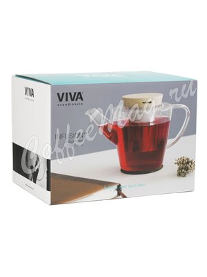 VIVA INFUSION Чайник стеклянный с ситечком 1 л (V74900)