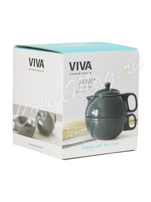 VIVA JAIMI Чайный набор на одну персону 0.3 л (V79941) Бежевый