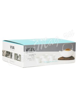 VIVA PURE Чайный набор из 5 предметов (V75902) Белый