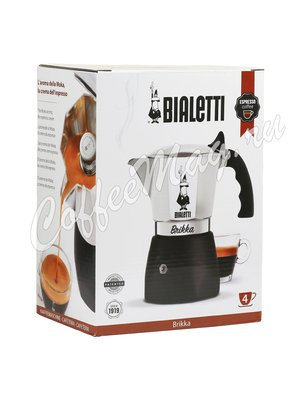 Гейзерная кофеварка Bialetti Brikka 4 порции 160 мл 6784