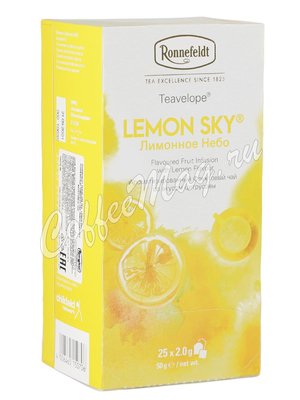 Чай Ronnefeldt Lemon Sky / Лимонное небо в пакетиках 25 шт.х 1,5 гр Чай Ronnefeldt Lemon Sky / Лимонное небо в пакетиках 25 шт.х 1,5 гр