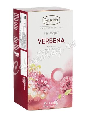 Чай Ronnefeldt Verbena / Вербена в пакетиках 25 шт.х 1,5 гр Чай Ronnefeldt Verbena / Вербена в пакетиках 25 шт.х 1,5 гр