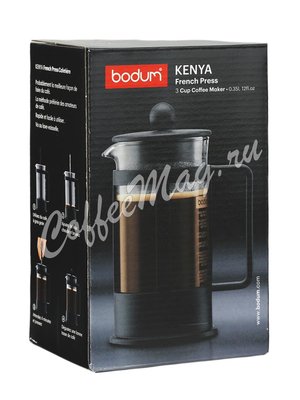 Френч-пресс Bodum Kenya черный 350 мл (1783-01LID)