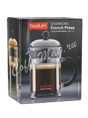 Френч-пресс Bodum Chambord хром 500 мл (1924-16)