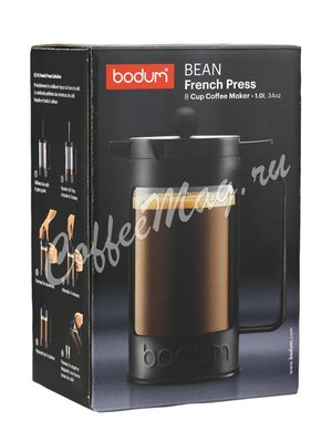 Френч-пресс Bodum Bean белый 1л (11376-913)