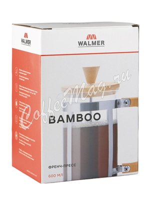 Френч-пресс Walmer Bamboo 600 мл (W23001060)