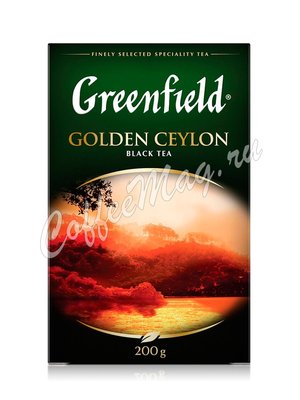 Чай Greenfield Golden Ceylon черный 200 г Чай Greenfield Golden Ceylon черный 200 г