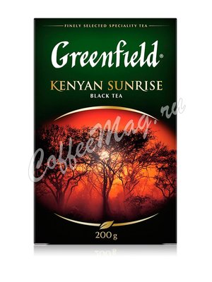 Чай Greenfield Kenyan Sunrise черный 200 г Чай Greenfield Kenyan Sunrise черный 200 г