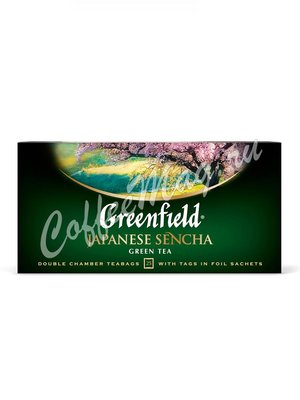 Чай Greenfield Japanese Sencha зеленый в пакетиках 25 шт. Чай Greenfield Japanese Sencha зеленый в пакетиках 25 шт.