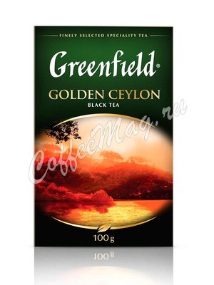 Чай Greenfield Golden Ceylon черный 100 г Чай Greenfield Golden Ceylon черный 100 г