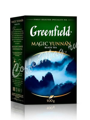 Чай Greenfield Magic Yunnan черный 100 г Чай Greenfield Magic Yunnan черный 100 г