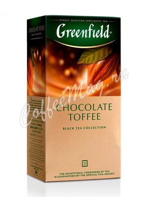 Чай Greenfield Chocolate Toffee черный в пакетиках 25 шт. Чай Greenfield Chocolate Toffee черный в пакетиках 25 шт.