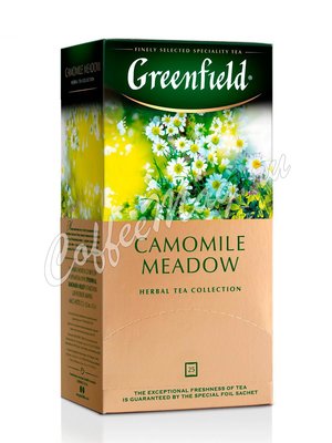 Чай Greenfield Camomile Meadow травяной в пакетиках 25 шт. Чай Greenfield Camomile Meadow травяной в пакетиках 25 шт.