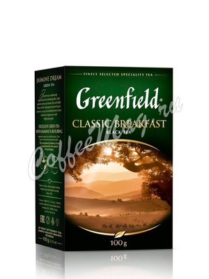 Чай Greenfield Classic Breakfast черный 100 г Чай Greenfield Classic Breakfast черный 100 г