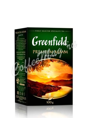 Чай Greenfield Premium Assam черный 100 г Чай Greenfield Premium Assam черный 100 г