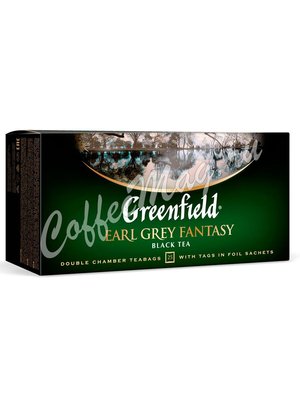 Чай Greenfield Earl Grey Fantasy черный в пакетиках 25 шт. Чай Greenfield Earl Grey Fantasy черный в пакетиках 25 шт.