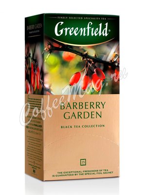 Чай Greenfield Barberry Garden черный в пакетиках 25 шт. Чай Greenfield Barberry Garden черный в пакетиках 25 шт.