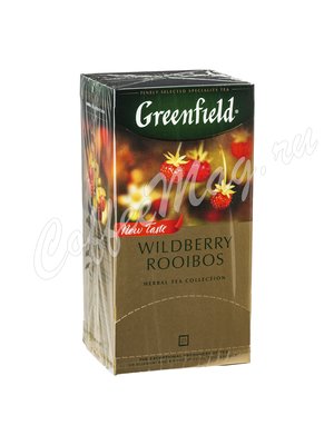 Чай Greenfield Wildberry Rooibos в пакетиках 25 шт. Чай Greenfield Wildberry Rooibos в пакетиках 25 шт.