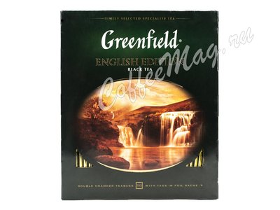 Чай Greenfield English Edition (Инглиш Эдишн) черный 100 пак