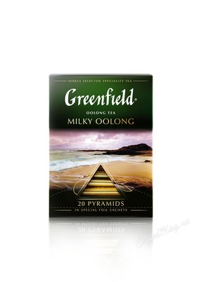 Чай Greenfield Milky Oolong молочный улун в пирамидках 20 шт. Чай Greenfield Milky Oolong молочный улун в пирамидках 20 шт.