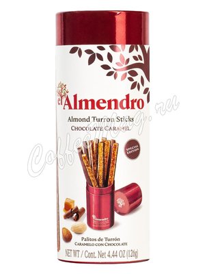 El Almendro Хрустящий миндальный туррон с шоколадом (палочки) 126г