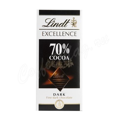 Шоколад в плитках Lindt Excellence Горький 70% какао 100 г