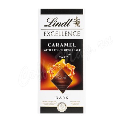 Шоколад Lindt Excellence Горький с карамелью и солью Плитка 100 г