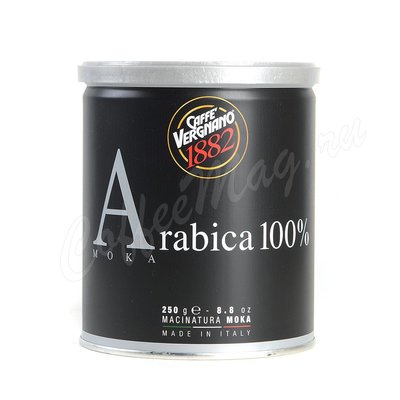 Кофе Vergnano Miscela арабика Мокка TIN молотый 250г