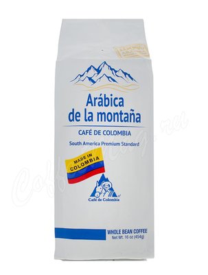 Кофе De La Montana Arabica в зернах 454 г