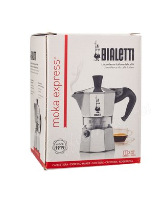 Гейзерная кофеварка Bialetti Moka Express 1 порция (1161)