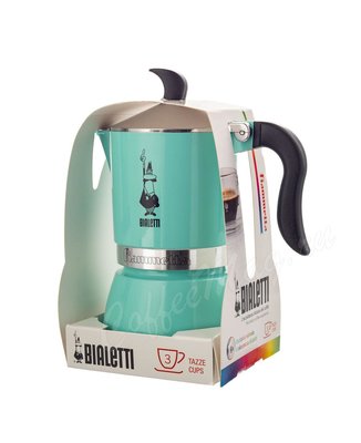 Гейзерная кофеварка Bialetti Fiametta Green 3 порции 120 мл (7133)