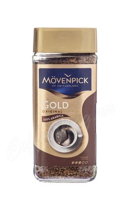 Movenpick Gold Original. Растворимый в стекле 100 г