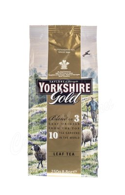 Чай Taylors листовой Yorkshire Gold Золото Йоркшира черный 250 г