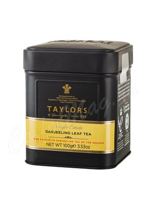 Чай Taylors of Harrogate Darjeeling Дарджилинг с единой плантации 100 г