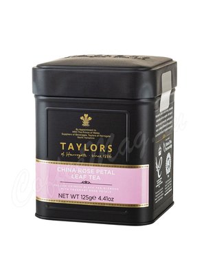 Чай Taylors of Harrogate листовой China Rose Petal Лепесток розы 125 г