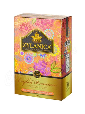 Чай Zylanica Ceylon Premium ОРА черный 100г