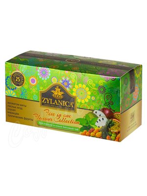 Чай Zylanica Ceylon Premium Ассорти Зеленый 25 пак