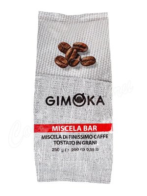 Кофе Gimoka в зернах Miscela Bar Rosso 250 г
