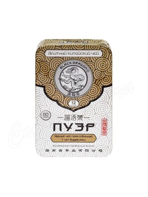 Чай Черный Дракон ПуЭр Черный прессованный 60г