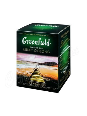 Чай Greenfield Milky Oolong молочный улун в пирамидках 20 шт.
