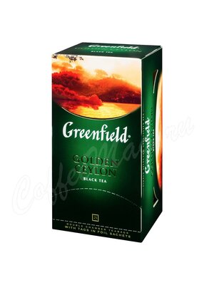 Чай Greenfield Golden Ceylon черный 25 пак